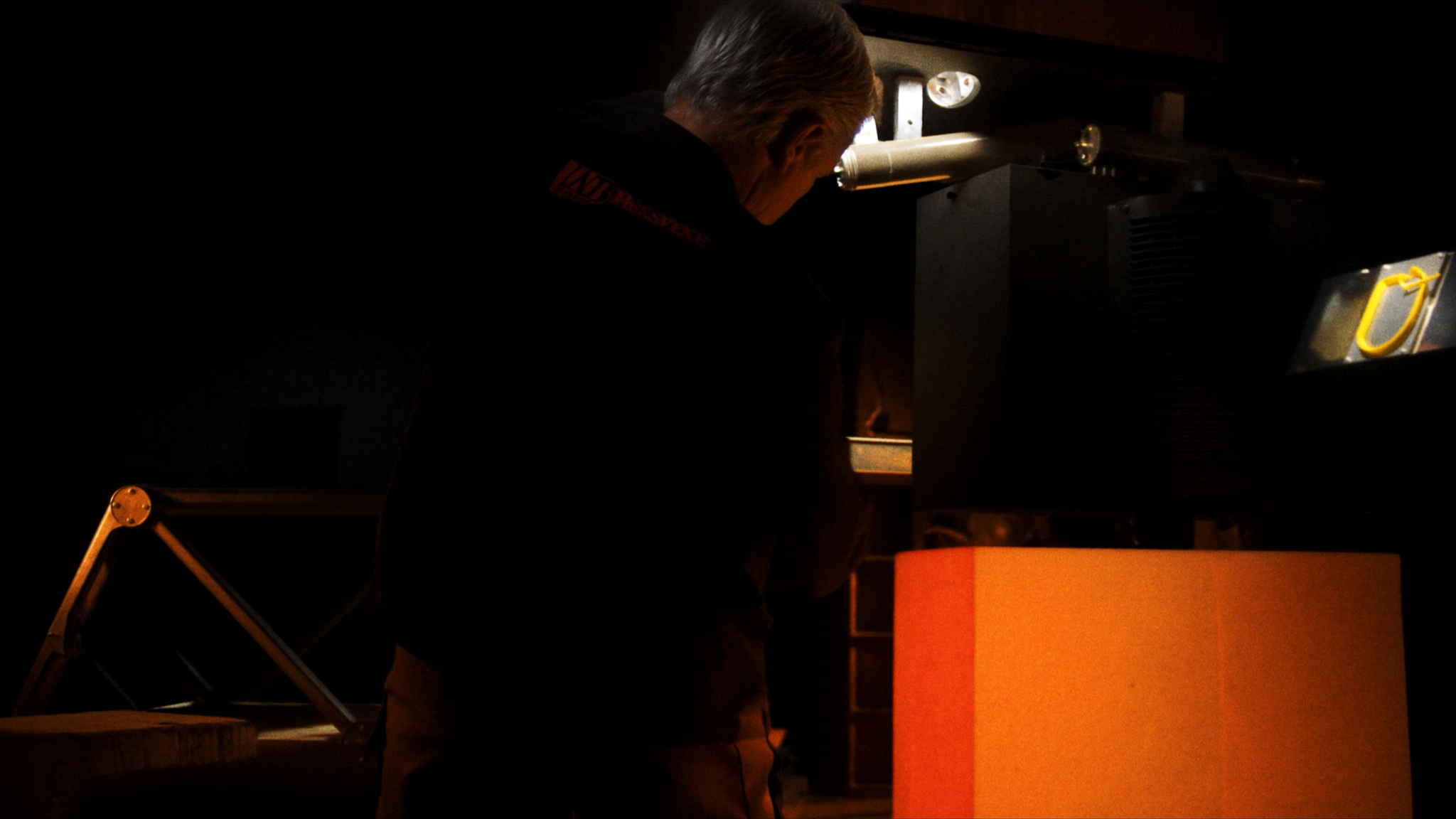 Modern HVAC technician installing heating system in residential home